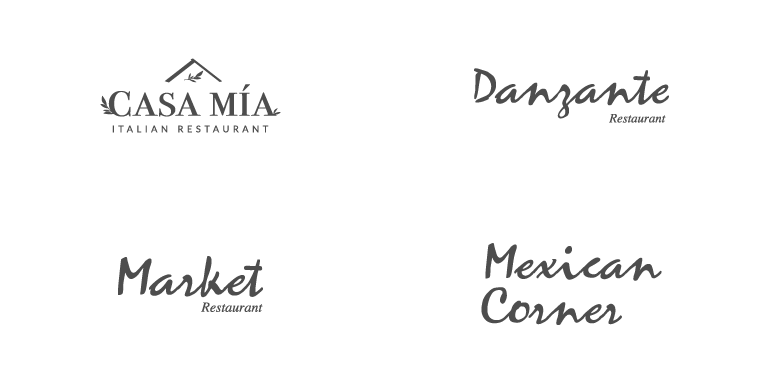 All inclusive restaurantes